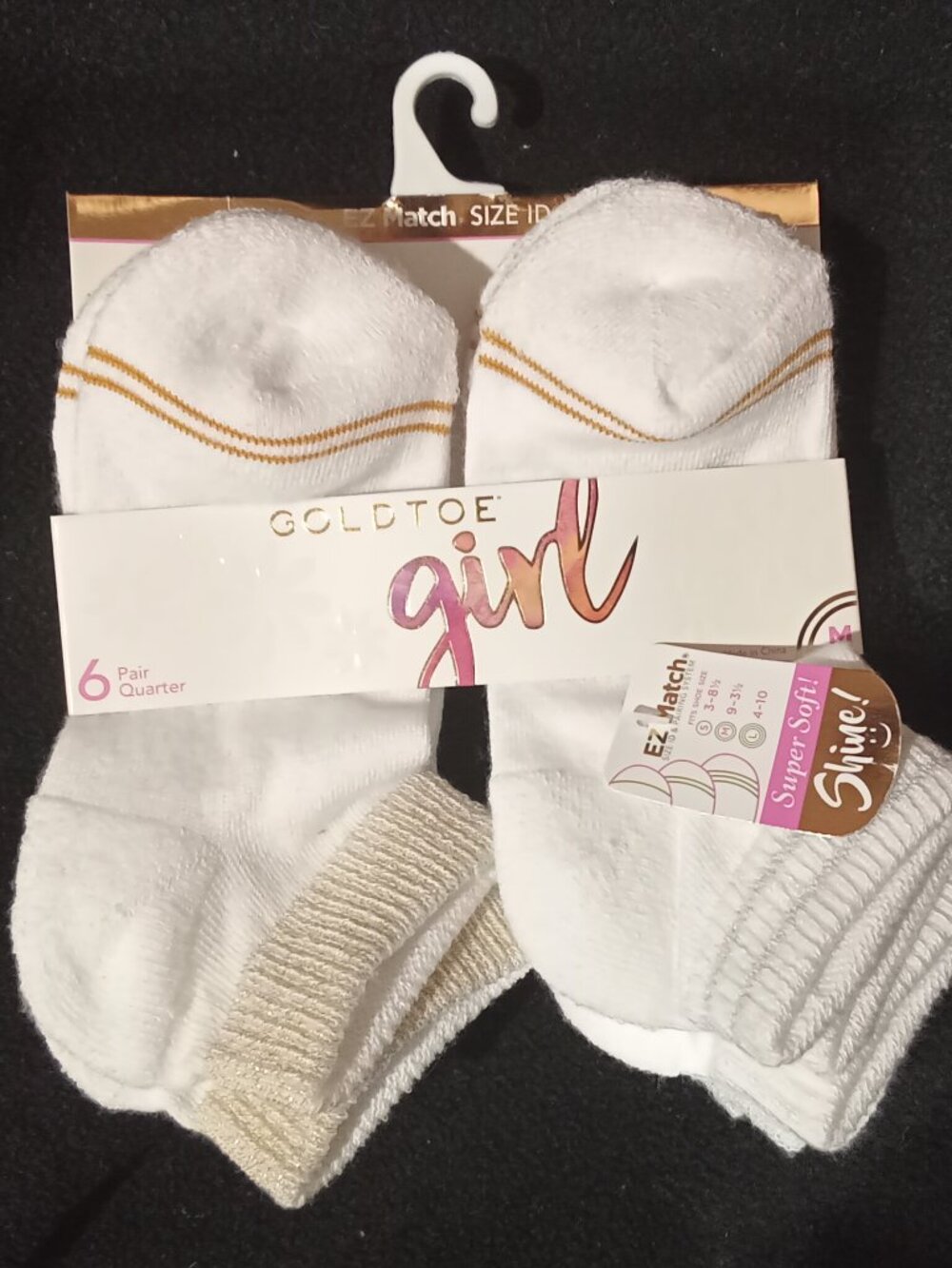 new GOLDTOE girls socks